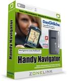 Das Navigationstool für jedes Handy - der HandyNavigator von zoneLINK Das Navigationstool für jedes Handy - der HandyNavigator von zoneLINK