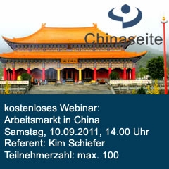 Online Seminar von Chinaseite.deüber den chinesischen Arbeitsmarkt