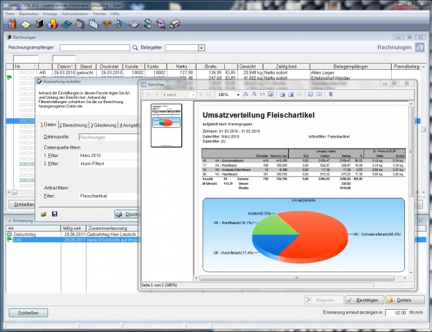 Apro.con 10.0 - Syner.con präsentiert neue Version der Warenwirtschaftsoftware auf der SÜFFA 2011 Apro.con 10.0 - Syner.con präsentiert neue Version der Warenwirtschaftsoftware auf der SÜFFA 2011