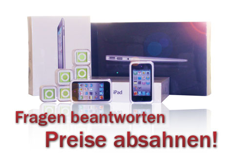 Hogapage verlost tolle Preise von Apple Hogapage verlost tolle Preise von Apple