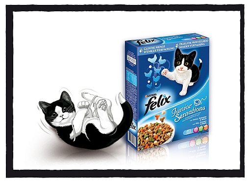Großund stark werden: Mit FELIX Junior Sensations in der neuen 1kg Packung Großund stark werden: Mit FELIX Junior Sensations in der neuen 1kg Packung