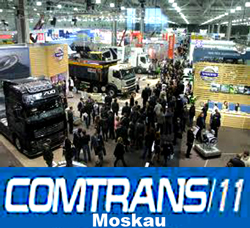 Die ComTrans 2011, Osteuropas größte Spezial- und Nutzfahrzeugmesse, erwartet dieses Jahr wachsende 