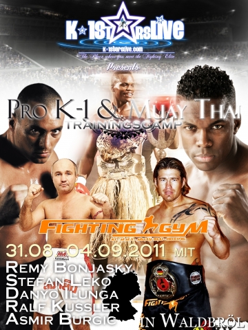 Kampfsport Sommer Camp mit K-1 Topstars und Boottrainer Frank Kampfsport Sommer Camp mit K-1 Topstars und Boottrainer Frank