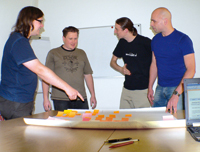 Die Entwickler von Synyx setzen auf agile Entwicklungsmethoden wie zum Beispiel Scrum.