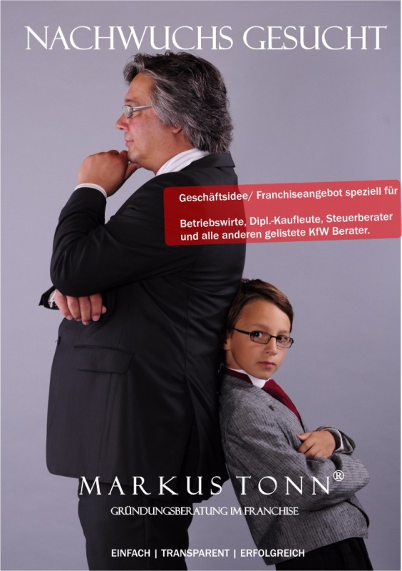 Franchise Angebote: Geschäftsführer Dr. Gregor Treptow forciert den Markus Tonn Repräsentanzen Auf- 