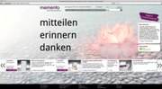 www.memento-online.de: Das neue Online-Portal für Trauerdrucksachen
