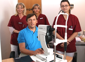 Neues High-Tech-Gerät für die Patienten der Augenklinik Neues High-Tech-Gerät für die Patienten der Augenklinik