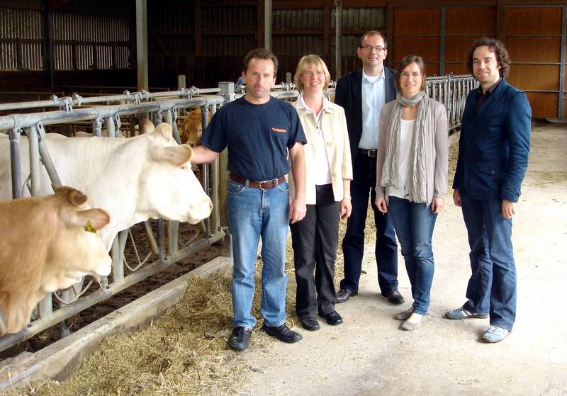 Foto: v. l . n. r. :Holger Fürnstall, Claudia Klebach, Matthias Wagner, Silke Schulz, Daniel May