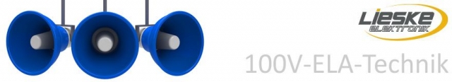Neue Informationsseite 100V-ELA-Technik.de online