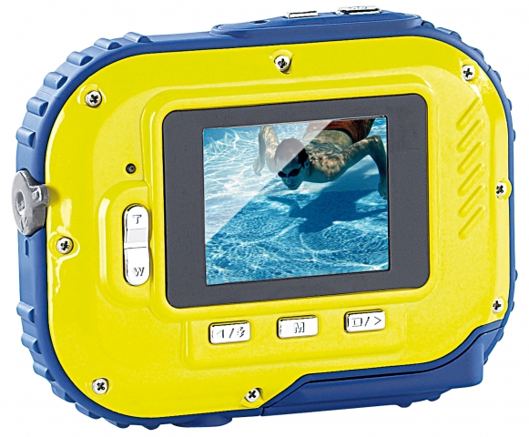 Somikon Wasserdichte Digitalkamera UK-310 für tolle Unterwasser-Fotos