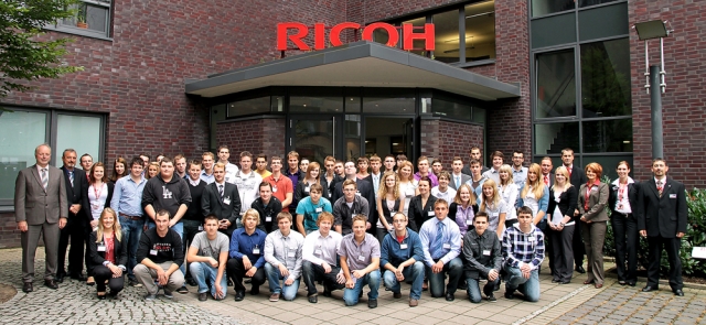 46 neue Auszubildende bei Ricoh in Hannover 46 neue Auszubildende bei Ricoh in Hannover