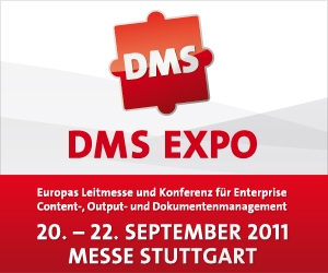 INFINICA (Output Management/ Document Distribution) Aussteller bei DMS Expo 2011 in Stuttgart