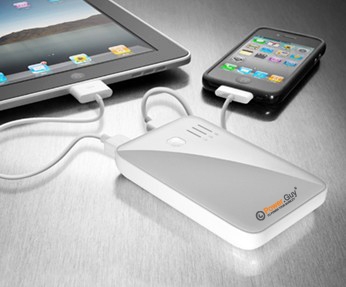 Mobile Ladegeräte von Power.Guy® verlängern Akku-Laufzeit von iPad 2 um ein Vielfaches Mobile Ladegeräte von Power.Guy® verlängern Akku-Laufzeit von iPad 2 um ein Vielfaches
