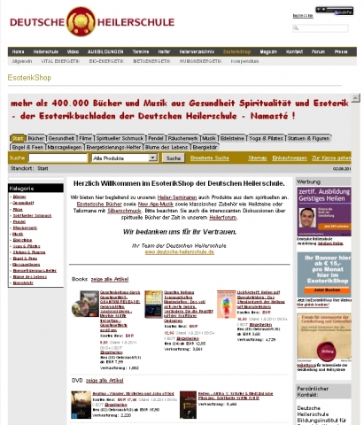Der Esoterikbuchladen für Neues Denken Der Esoterikbuchladen für Neues Denken