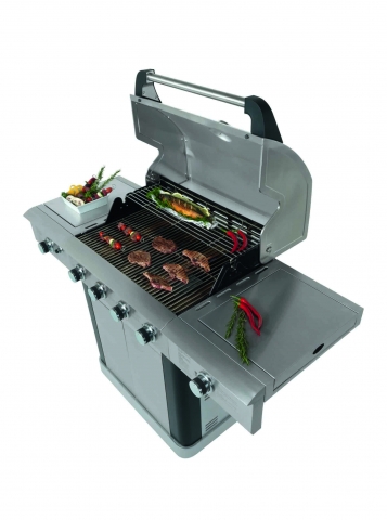 Justus: Gas-Grills aus Edelstahl - das neue High-Tech-Spielzeug für Männer