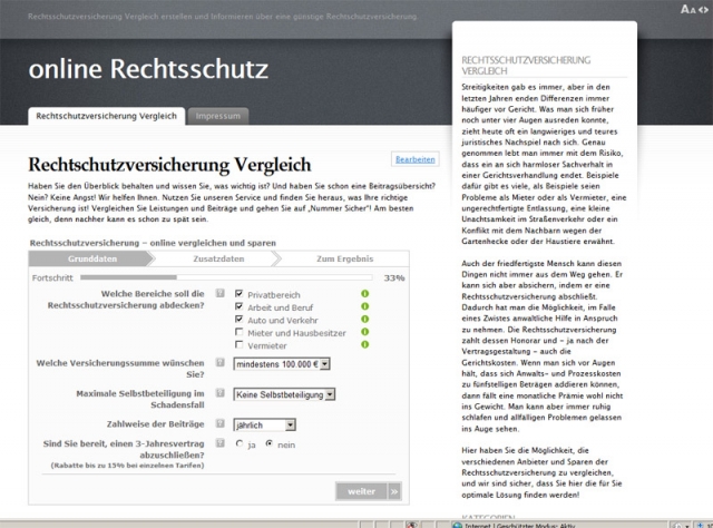 Rechtsschutzversicherung Vergleich Rechtsschutzversicherung Vergleich