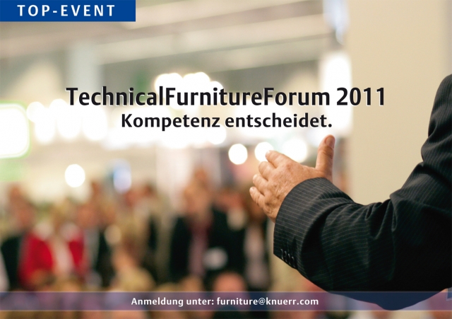Technical Furniture Forum startet international durch Technical Furniture Forum startet international durch