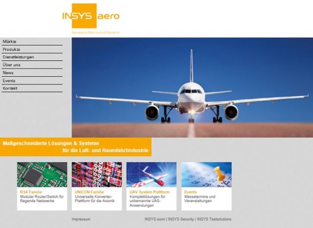 INSYS-Gruppe präsentiert Avionik-Sparte mit neuem Gesicht