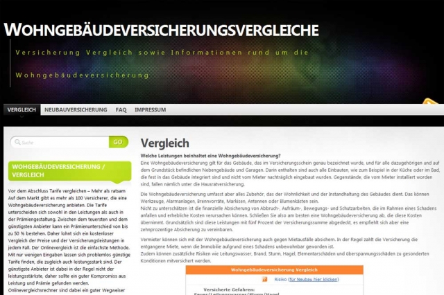Elementarschäden/Gebäudeversicherung