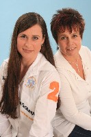 Sauberes Doppel: Inhaberin Madeleine Jemeljanow mit Ihrer Mutter.