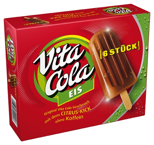 Vita Cola Eis: Die erste Marken-Cola am Stiel Vita Cola Eis: Die erste Marken-Cola am Stiel