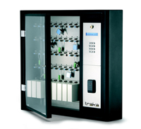 Elektronischer Schlüsselschrank mit Kleinfachstreifen