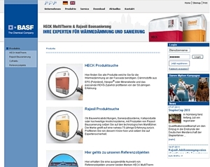 BASF Wall Systems mit Top-Website für Maler BASF Wall Systems mit Top-Website für Maler