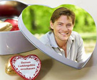 Die Schoko-Herzdose von Personello lässt Mütterherzen schmelzen