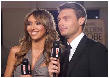 Giuliana Rancic und Ryan Seacrest © E! Entertainment Television Giuliana Rancic und Ryan Seacrest © E! Entertainment Television