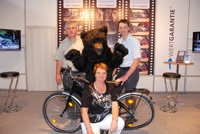 Hier war der Bär los: Wertgarantie präsentierte neuen Werbefilm auf der BIKE EXPO in München