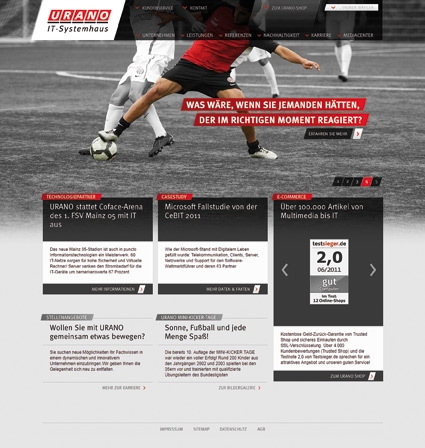 Fußball-Bildwelt für URANO