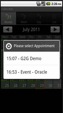 Oracle CRM On Demand für unterwegs - Fellow Consulting veröffentlicht CRM Gadget 2 Go, den Offline C Oracle CRM On Demand für unterwegs - Fellow Consulting veröffentlicht CRM Gadget 2 Go, den Offline C