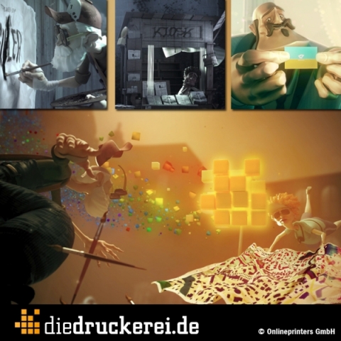 diedruckerei.de geht mit neuem Werbespot auf Sendung diedruckerei.de geht mit neuem Werbespot auf Sendung