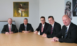 Joachim Kress, Geschäftsführer Ralph Nemnich, Christian Krause, Michael Mundt und Carsten Halfmann Joachim Kress, Geschäftsführer Ralph Nemnich, Christian Krause, Michael Mundt und Carsten Halfmann