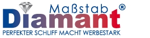 Bedruckte Zollstöcke mit Sonderausstattung von Maßstab Diamant