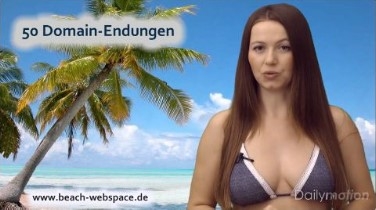 50 Domainendungen zum Einheitspreis bei Beach-Webspace.de