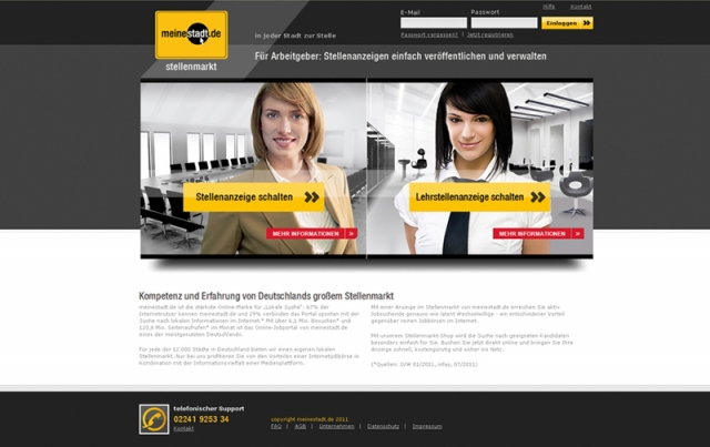 Jetzt noch schneller zur passgenauen Jobanzeige - mit dem neuen Stellenmarkt-Onlineshop von meinesta Jetzt noch schneller zur passgenauen Jobanzeige - mit dem neuen Stellenmarkt-Onlineshop von meinesta