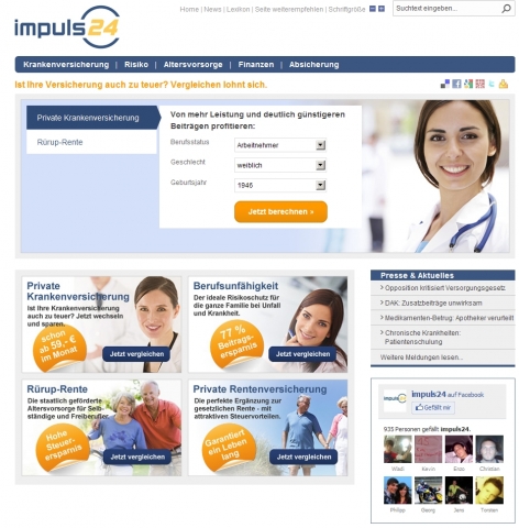 Endlich Klarheit:  www.impuls24.de gibt kompetenten Rat in Sachen Versicherung und Finanzen