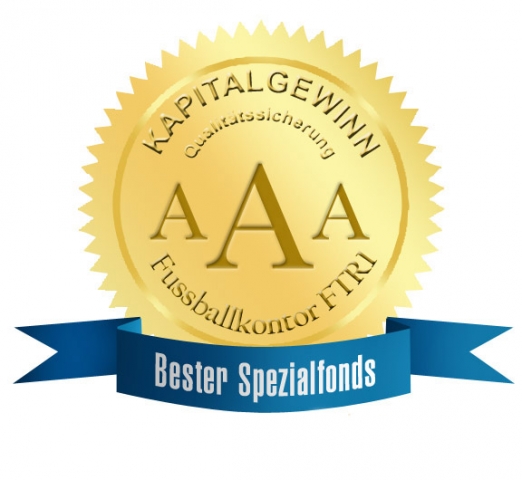 RATING: TRIPLE-A FÜR BESTEN SPEZIAL FONDS FTR 1 FUßBALL GMBH&CO. KG RATING: TRIPLE-A FÜR BESTEN SPEZIAL FONDS FTR 1 FUßBALL GMBH&CO. KG