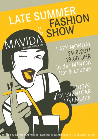 Late Summer Fashion Show im MAVIDA Balance Hotel&Spa