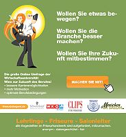 Onlineumfrage zur Berufwahl von Friseuren