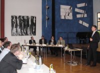 Christian Harste, Geschäftsführer der Dörken GmbH & Co. KG begrüßte die Workshop-Teilnehmer.