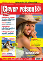 Clever reisen! 2.08 ab sofort am Kiosk Clever reisen! 2.08 ab sofort am Kiosk