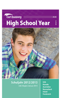 Cover der neuen Broschüre High School Year Cover der neuen Broschüre High School Year