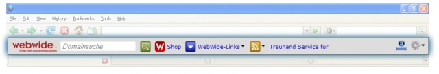 Domaincheck ganz einfach mit kostenloser Toolbar von WebWide Domaincheck ganz einfach mit kostenloser Toolbar von WebWide