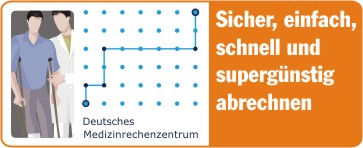 Nur 0,5 Prozent kostet die Abrechnung mit den Krankenkassen über das DMRZ