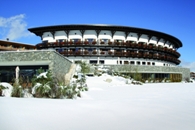 Außenansicht Travel Charme Ifen Hotel im Winter Außenansicht Travel Charme Ifen Hotel im Winter