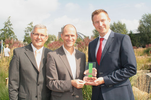 von links: Helmut Müller, EWE ENERGIE AG, Christoph Muth, Center Parcs, Michael Pelzl,energiekonsens von links: Helmut Müller, EWE ENERGIE AG, Christoph Muth, Center Parcs, Michael Pelzl,energiekonsens