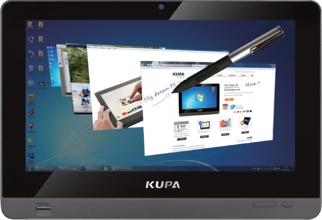 KUPA Kündigt neu 10-Zoll Tablet PC X11 mit Windows 7 an KUPA Kündigt neu 10-Zoll Tablet PC X11 mit Windows 7 an
