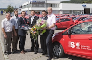 Fahrzeugübergabe ALD Automotive und Caritasverband Hochrhein e.V. Fahrzeugübergabe ALD Automotive und Caritasverband Hochrhein e.V.